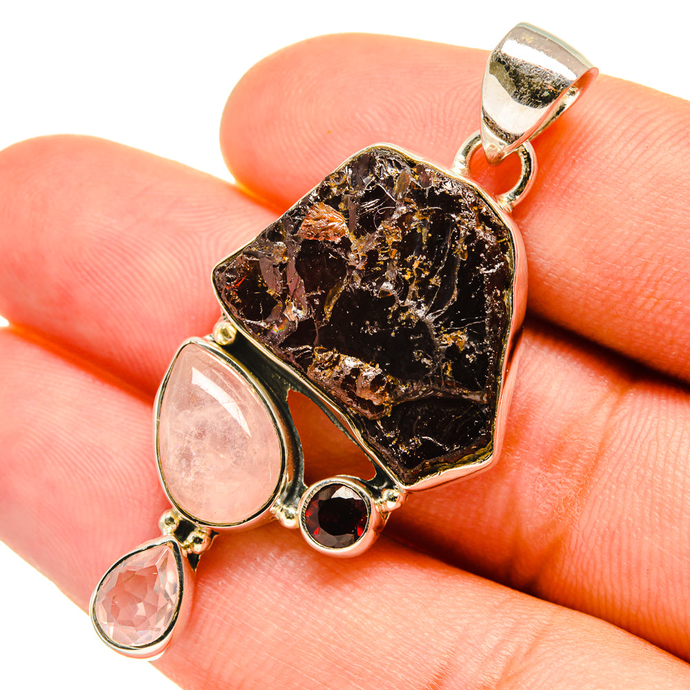 Garnet Pendants handcrafted by Anasilvercos - PD6244