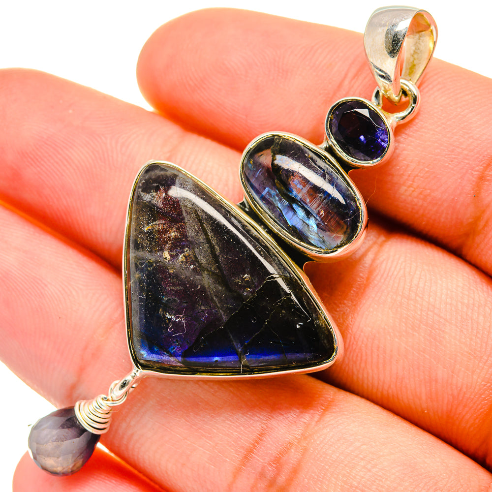 Labradorite Pendants handcrafted by Anasilvercos - PD6254
