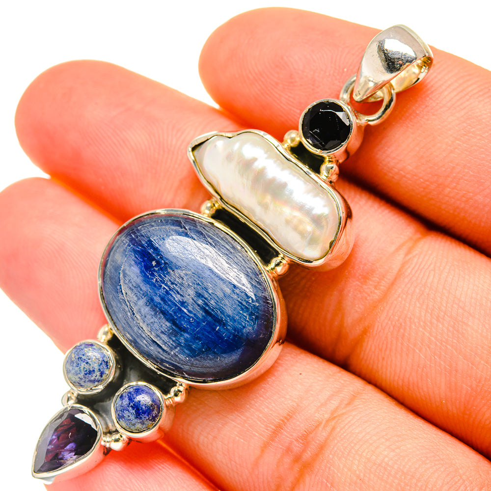 Kyanite Pendants handcrafted by Anasilvercos - PD6344