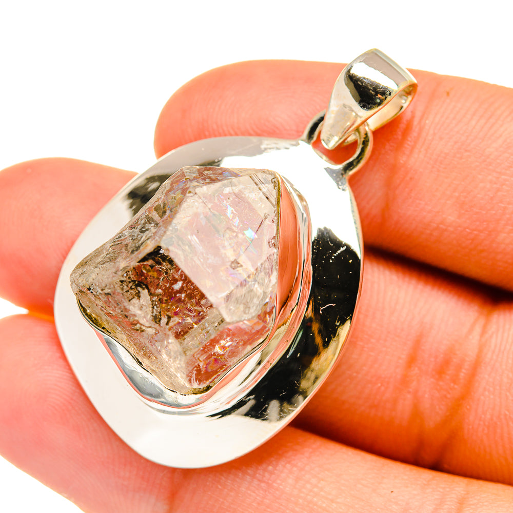 Herkimer Diamond Pendants handcrafted by Anasilvercos - PD6347