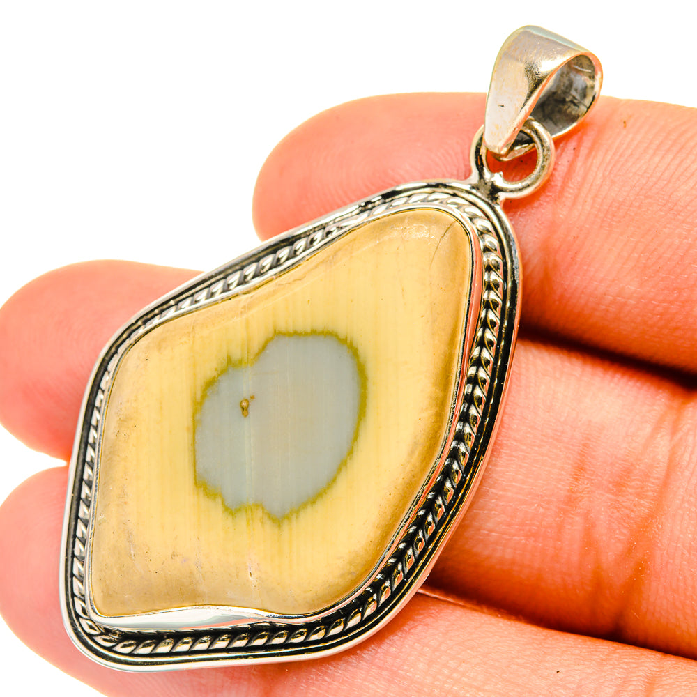 Willow Creek Jasper Pendants handcrafted by Anasilvercos - PD6349