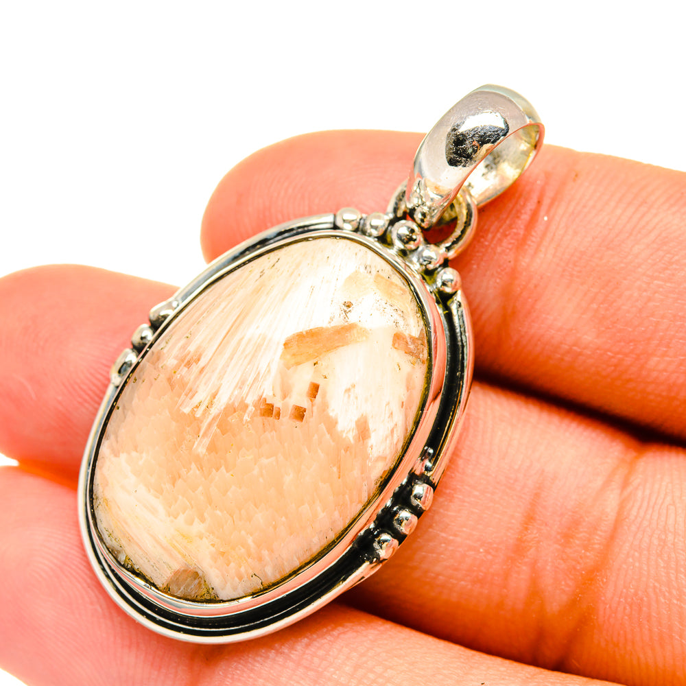 Scolecite Pendants handcrafted by Anasilvercos - PD6357