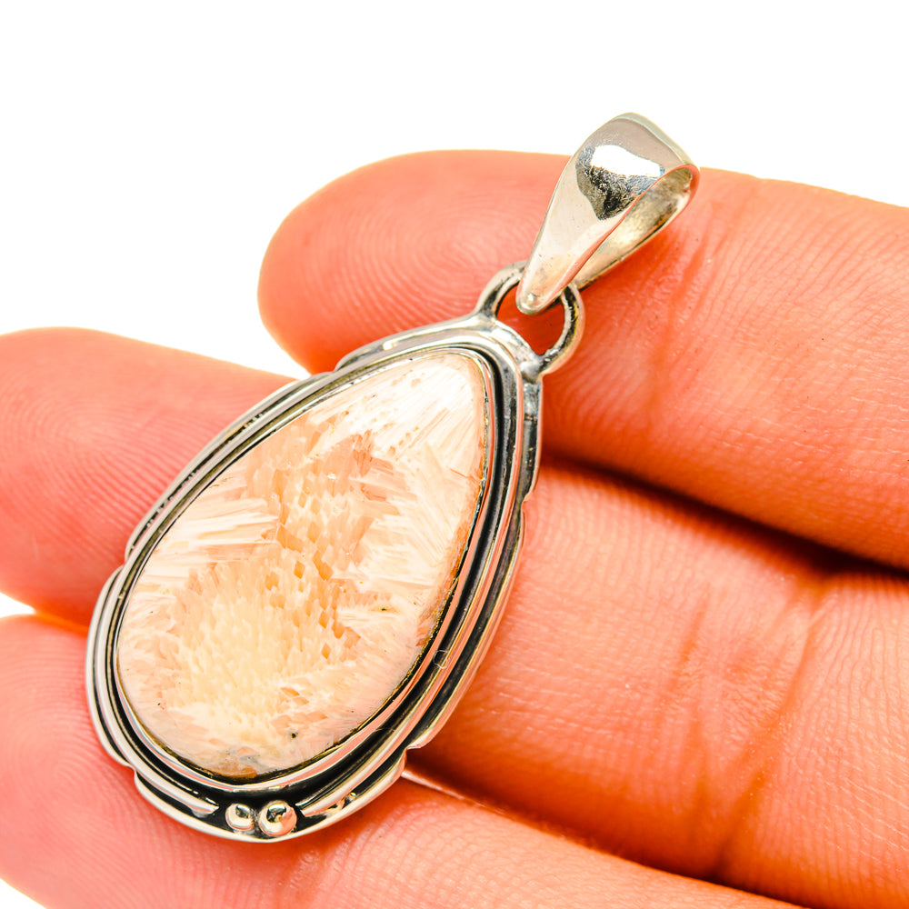 Scolecite Pendants handcrafted by Anasilvercos - PD6372