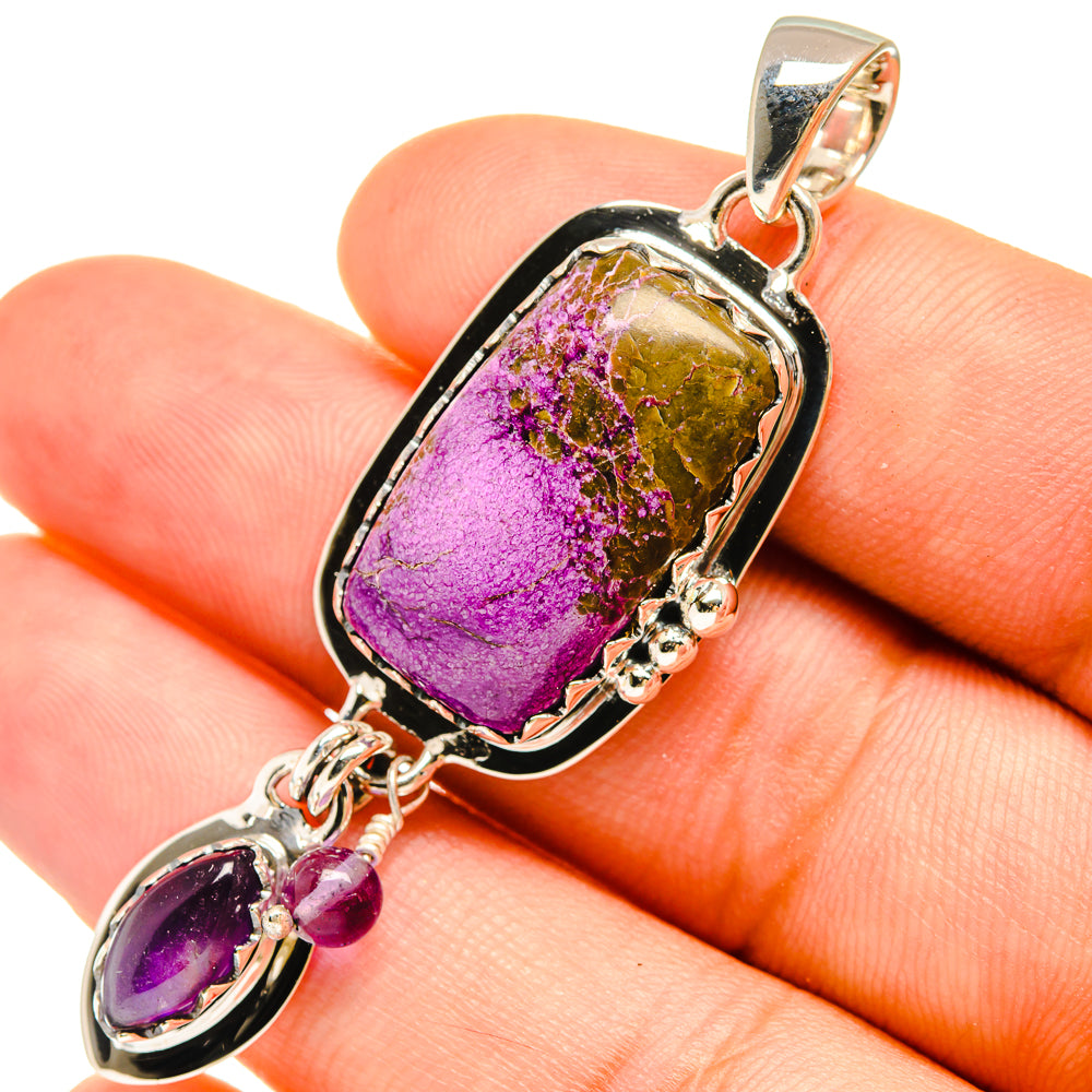 Stichtite Pendants handcrafted by Anasilvercos - PD6398