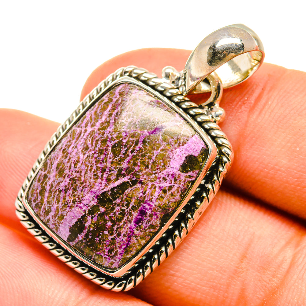 Stichtite Pendants handcrafted by Anasilvercos - PD6400