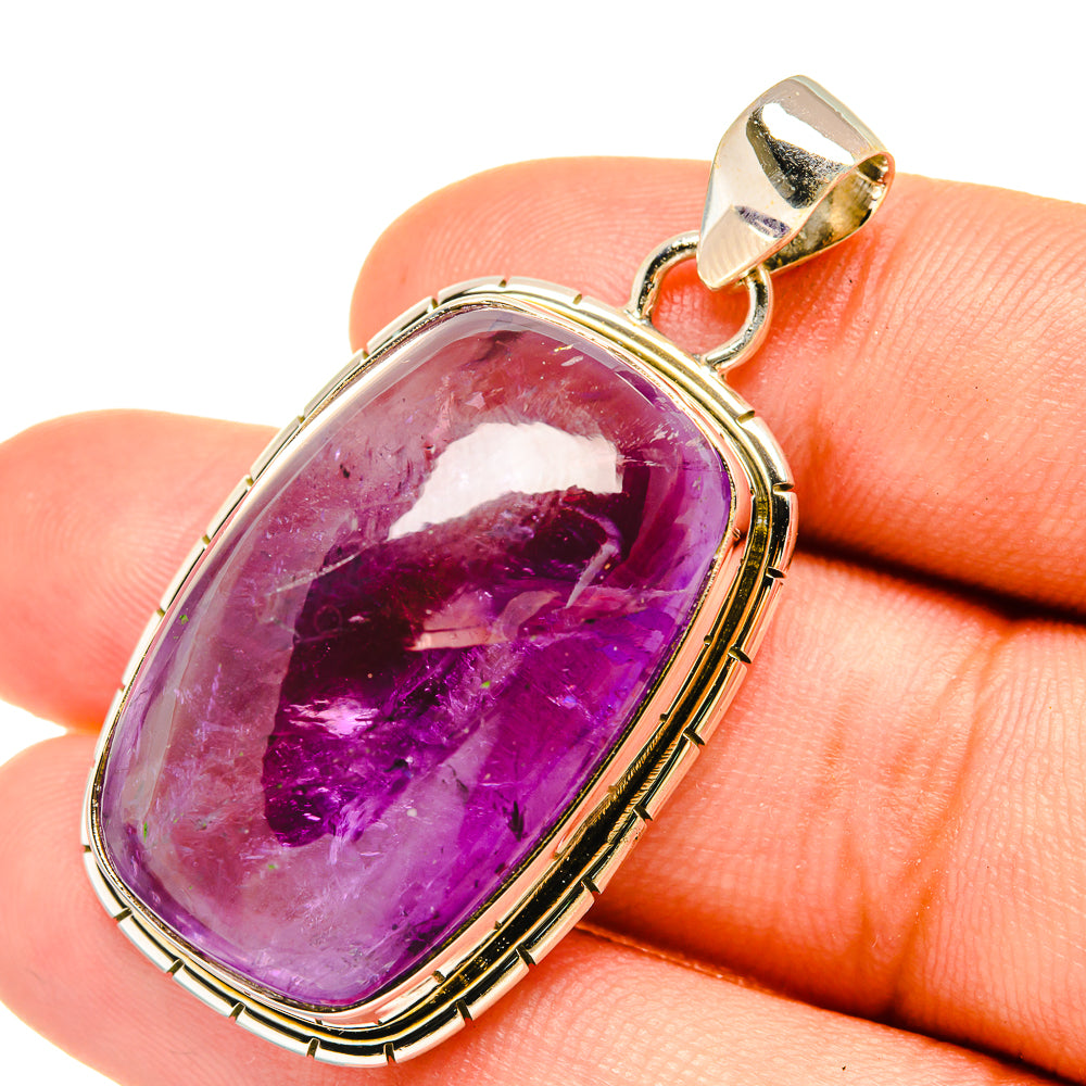 Amethyst Pendants handcrafted by Anasilvercos - PD6404