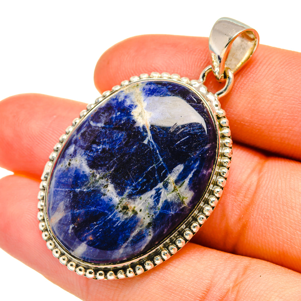 Sodalite Pendants handcrafted by Anasilvercos - PD6454