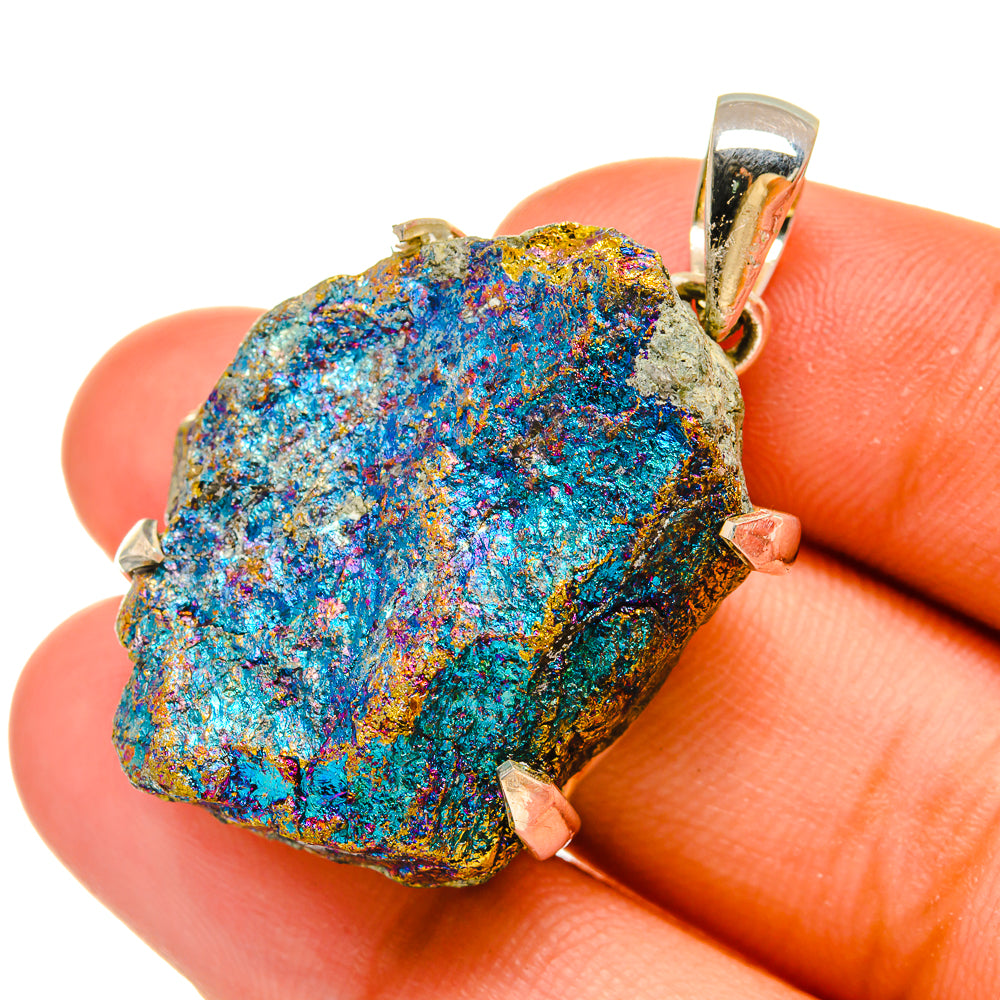 Titanium Druzy Pendants handcrafted by Anasilvercos - PD6468