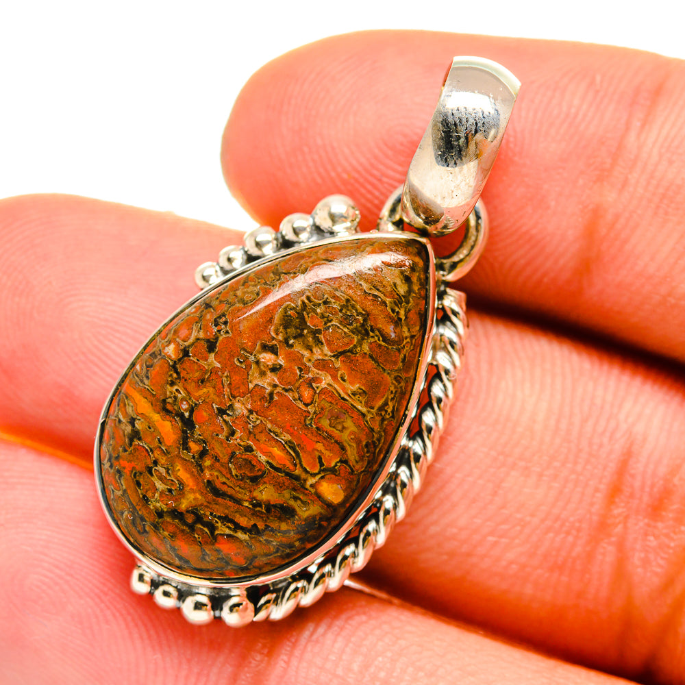 Dinosaur Bone Pendants handcrafted by Anasilvercos - PD6474