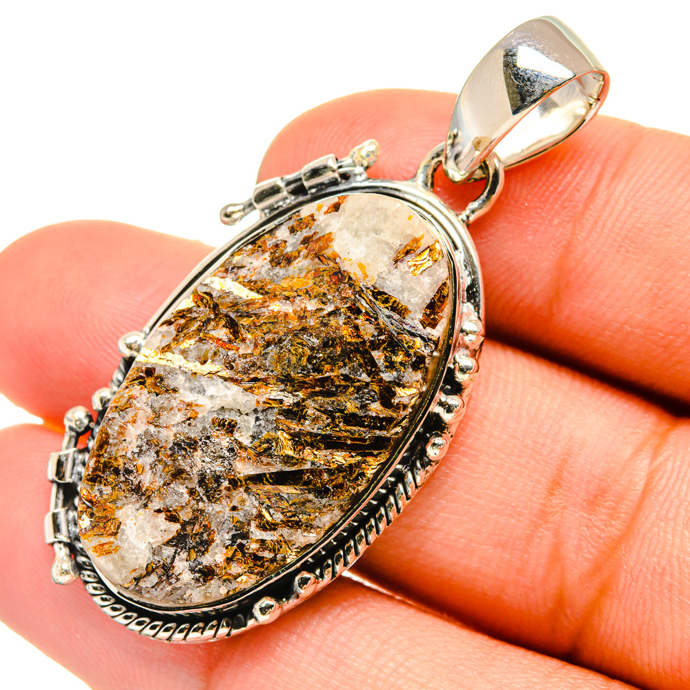 Astrophyllite Pendants handcrafted by Anasilvercos - PD6496