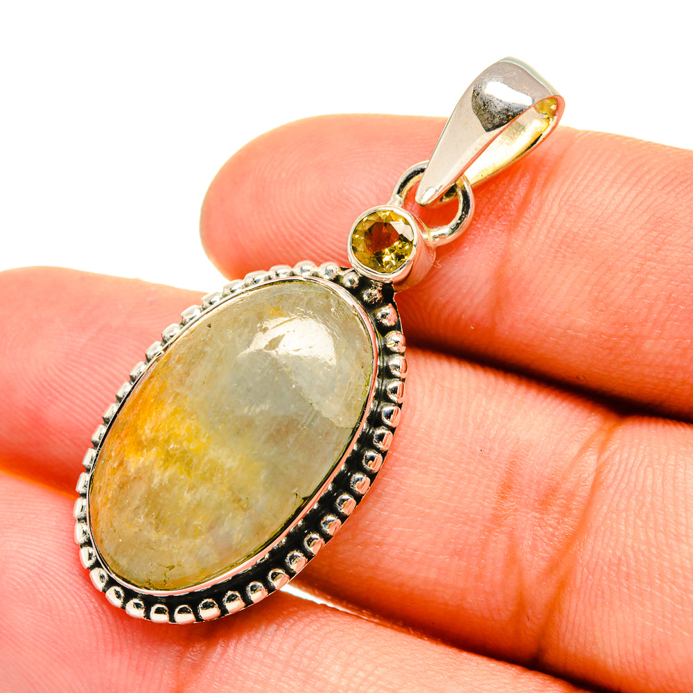 Peruvian Opal Pendants handcrafted by Anasilvercos - PD6506