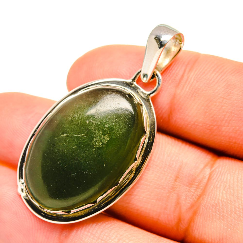 Green Aventurine Pendants handcrafted by Anasilvercos - PD6508