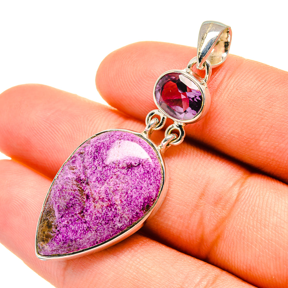 Stichtite Pendants handcrafted by Anasilvercos - PD6590