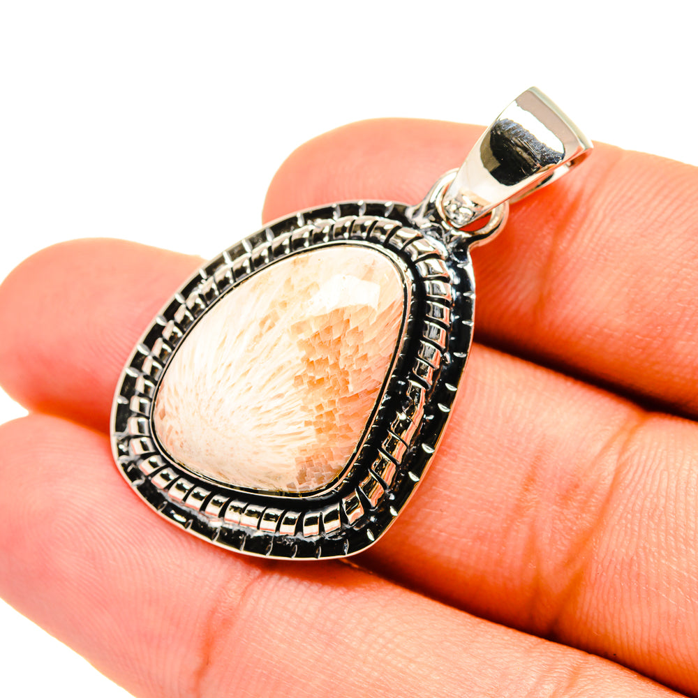 Scolecite Pendants handcrafted by Anasilvercos - PD6613