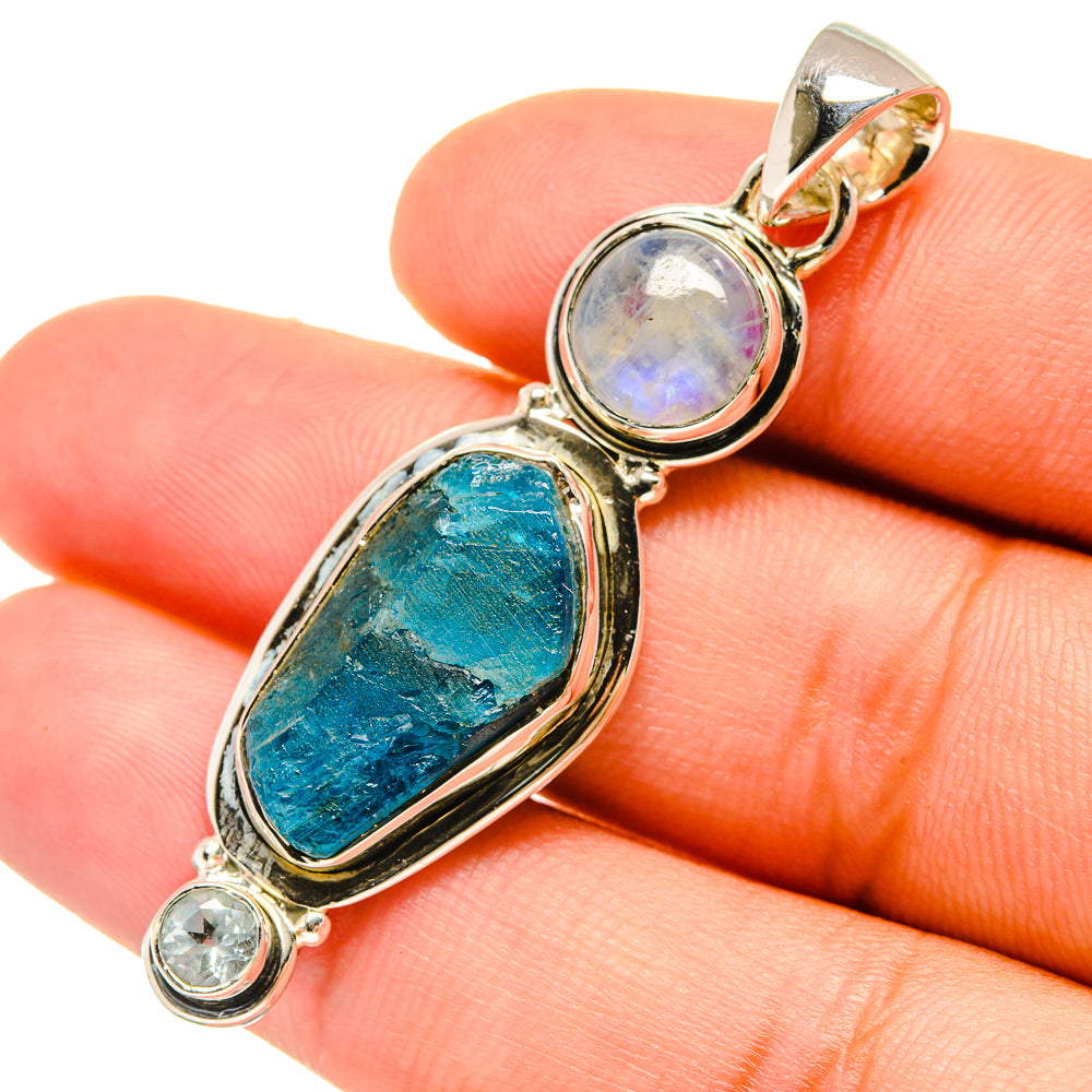Apatite Pendants handcrafted by Anasilvercos - PD6662