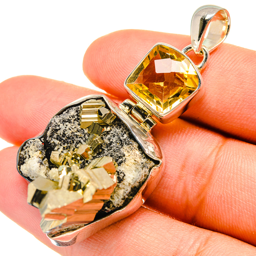 Bismuth Crystal Pendants handcrafted by Anasilvercos - PD6694