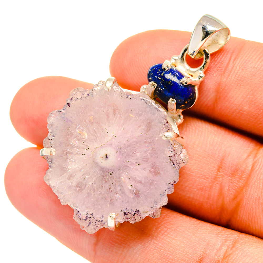 Amethyst Stalactite Pendants handcrafted by Anasilvercos - PD6707