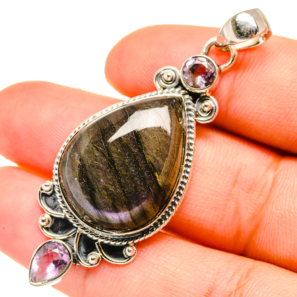 Labradorite Pendants handcrafted by Anasilvercos - PD6738