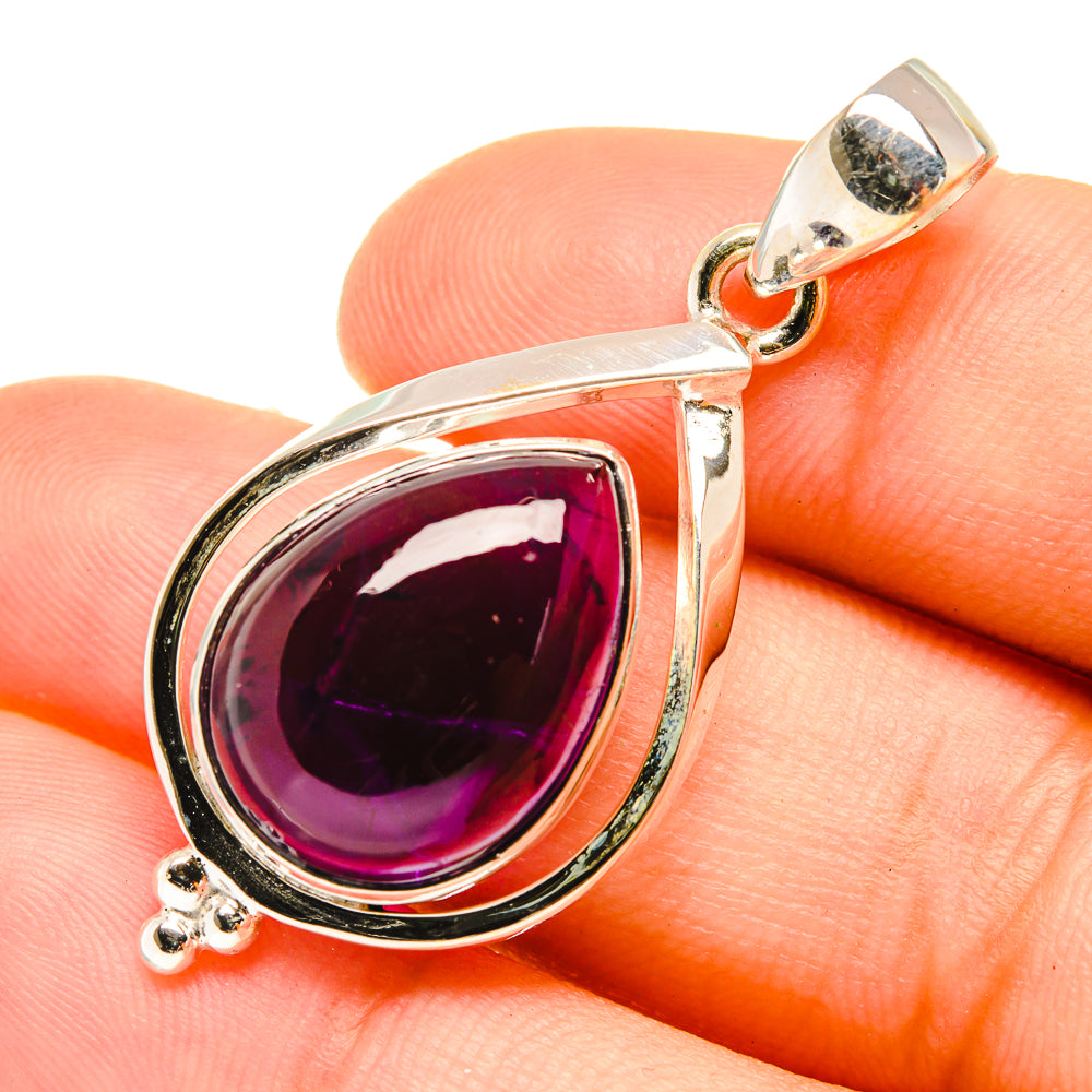 Amethyst Pendants handcrafted by Anasilvercos - PD6752