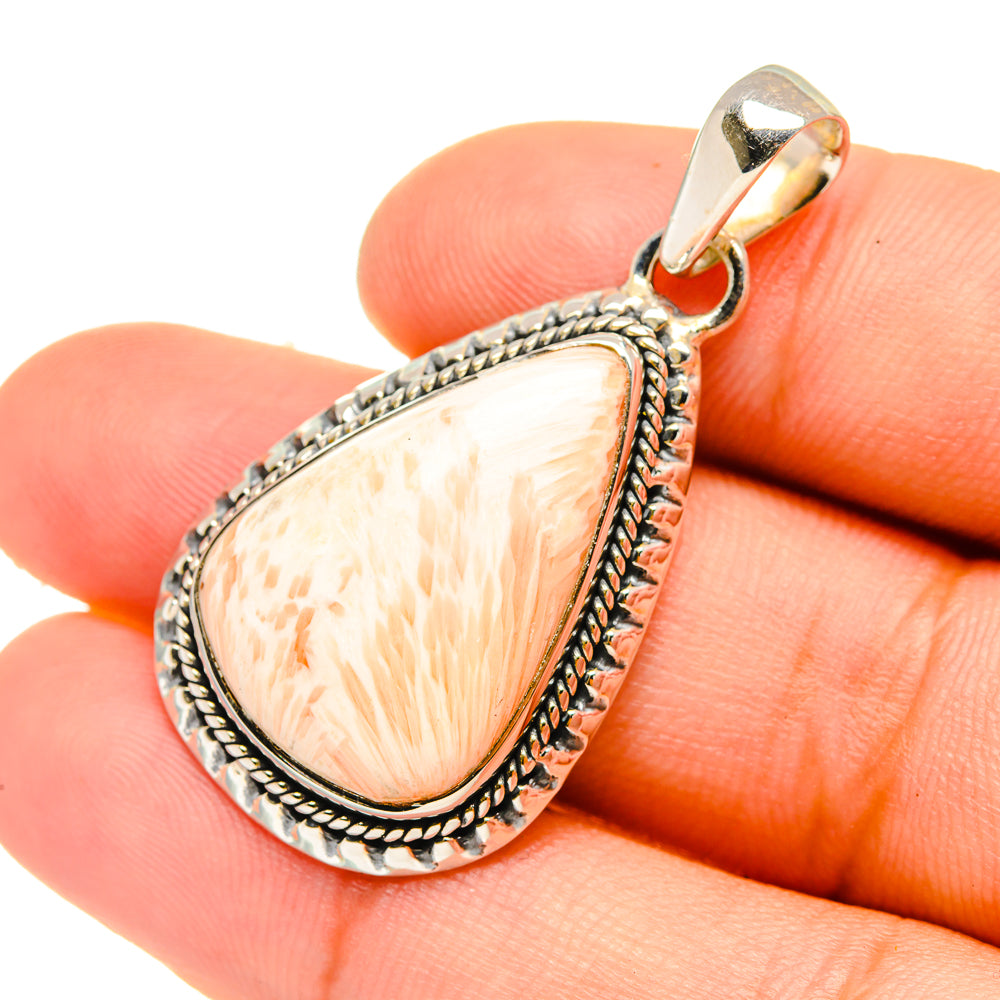 Scolecite Pendants handcrafted by Anasilvercos - PD6761