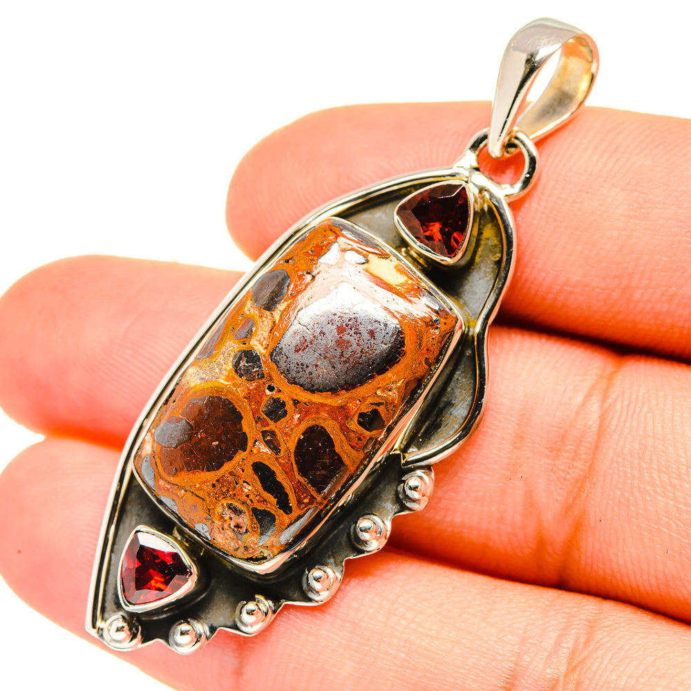 Bauxite Pendants handcrafted by Anasilvercos - PD6859