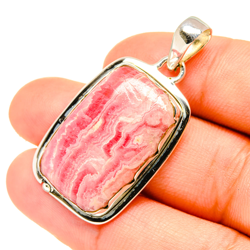 Rhodochrosite Pendants handcrafted by Anasilvercos - PD6868