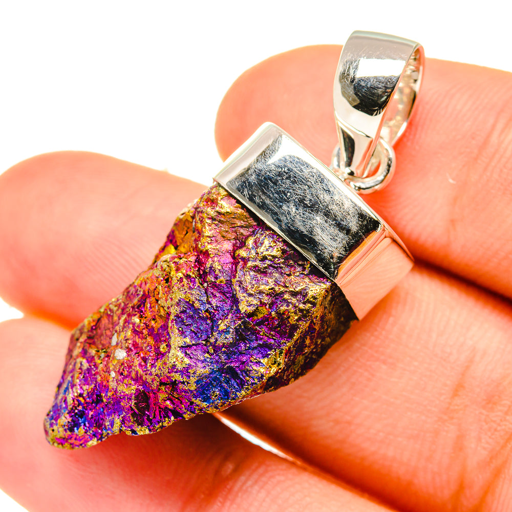 Titanium Druzy Pendants handcrafted by Anasilvercos - PD6919