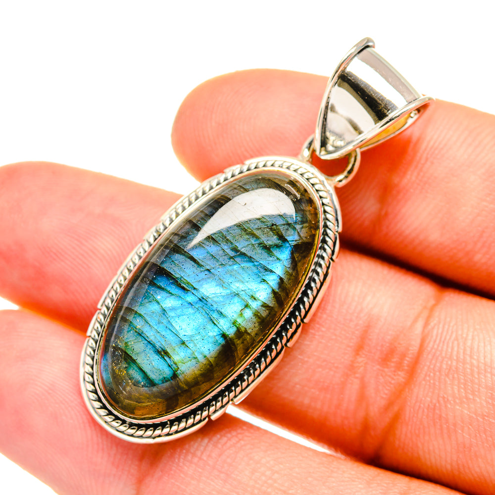 Labradorite Pendants handcrafted by Anasilvercos - PD6940