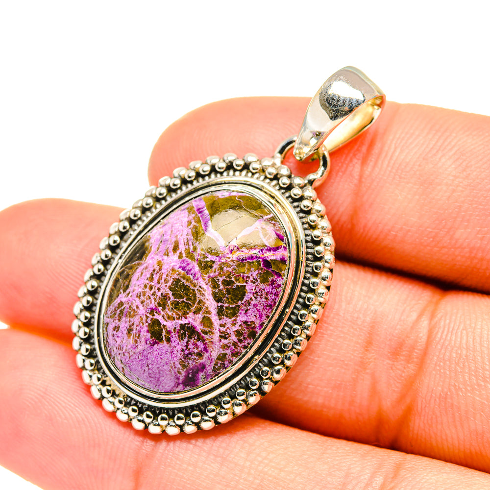 Stichtite Pendants handcrafted by Anasilvercos - PD6947