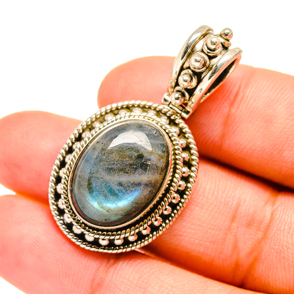 Labradorite Pendants handcrafted by Anasilvercos - PD6949