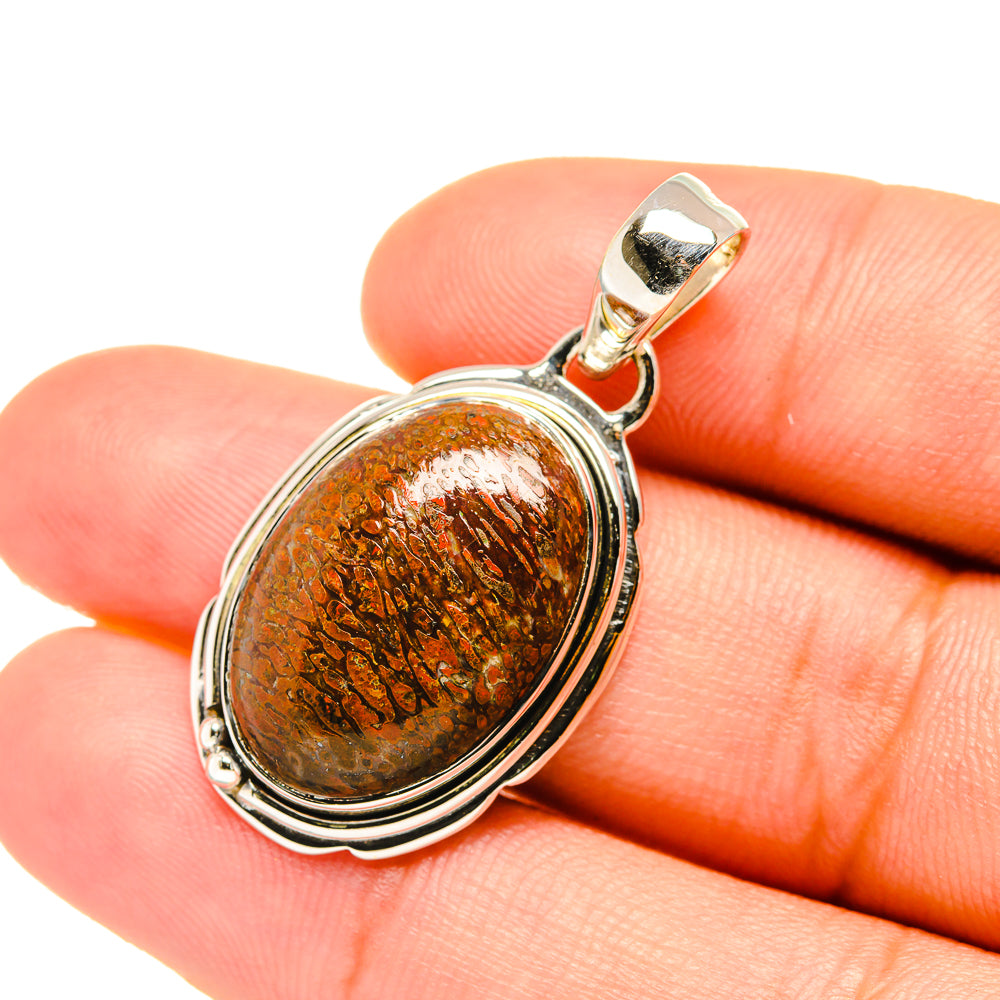 Dinosaur Bone Pendants handcrafted by Anasilvercos - PD6966
