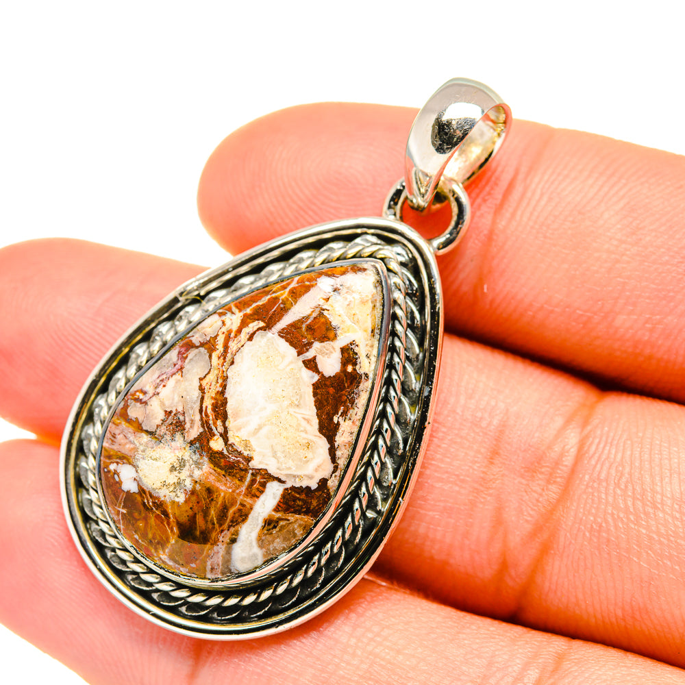 Red Jasper Pendants handcrafted by Anasilvercos - PD6973