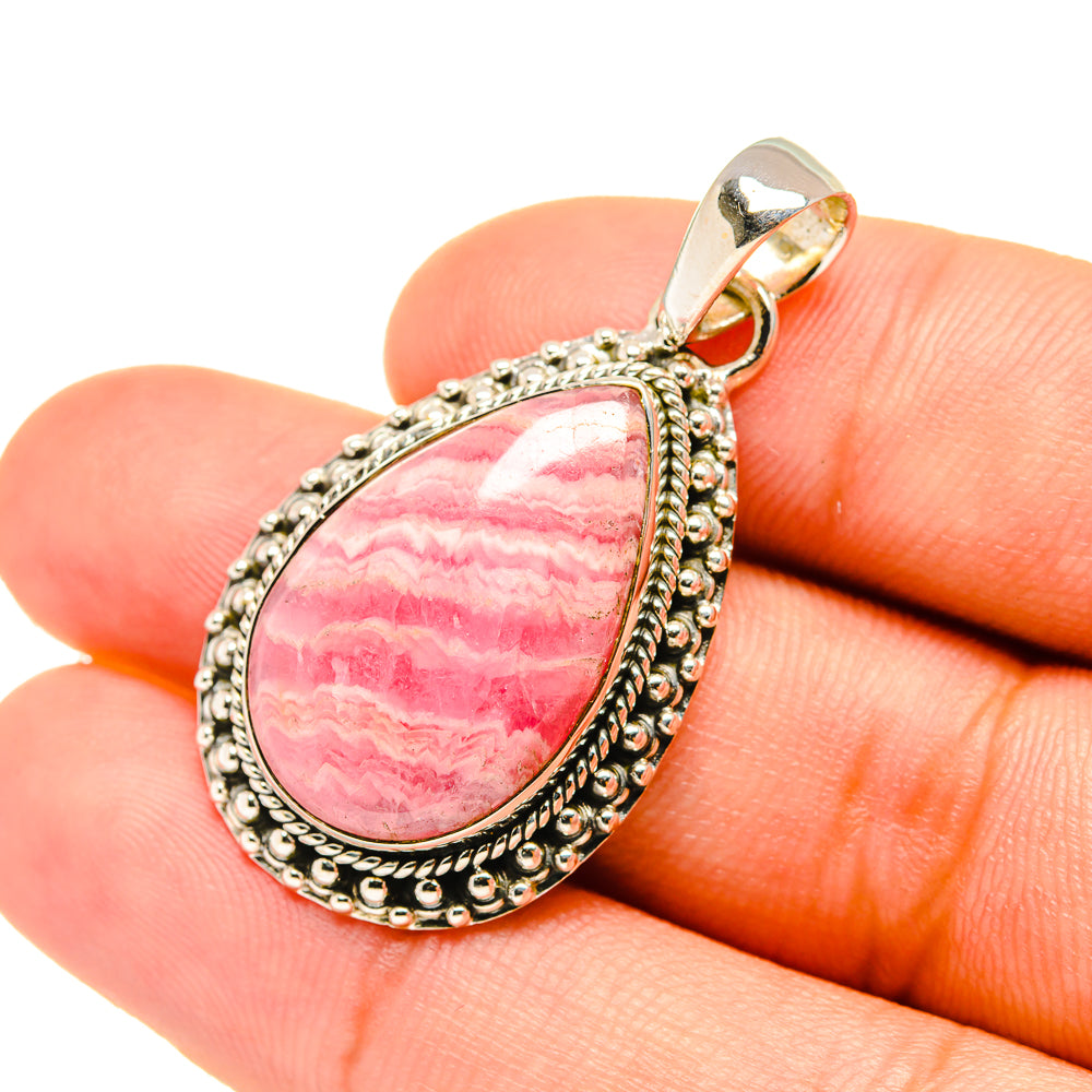 Rhodochrosite Pendants handcrafted by Anasilvercos - PD6980