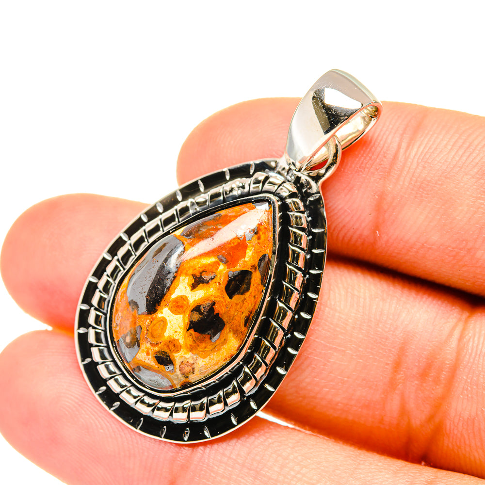 Bauxite Pendants handcrafted by Anasilvercos - PD6984