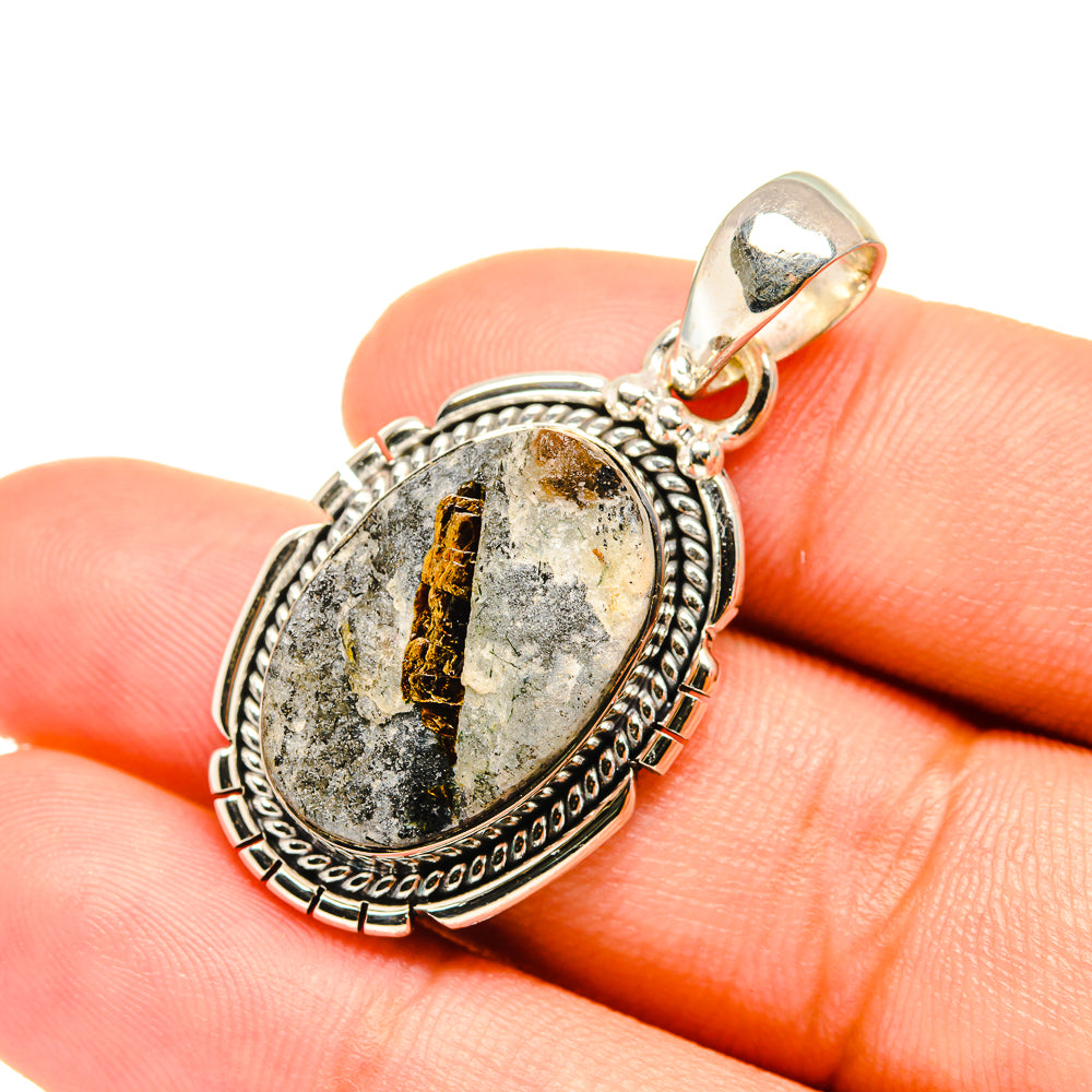 Astrophyllite Pendants handcrafted by Anasilvercos - PD6988