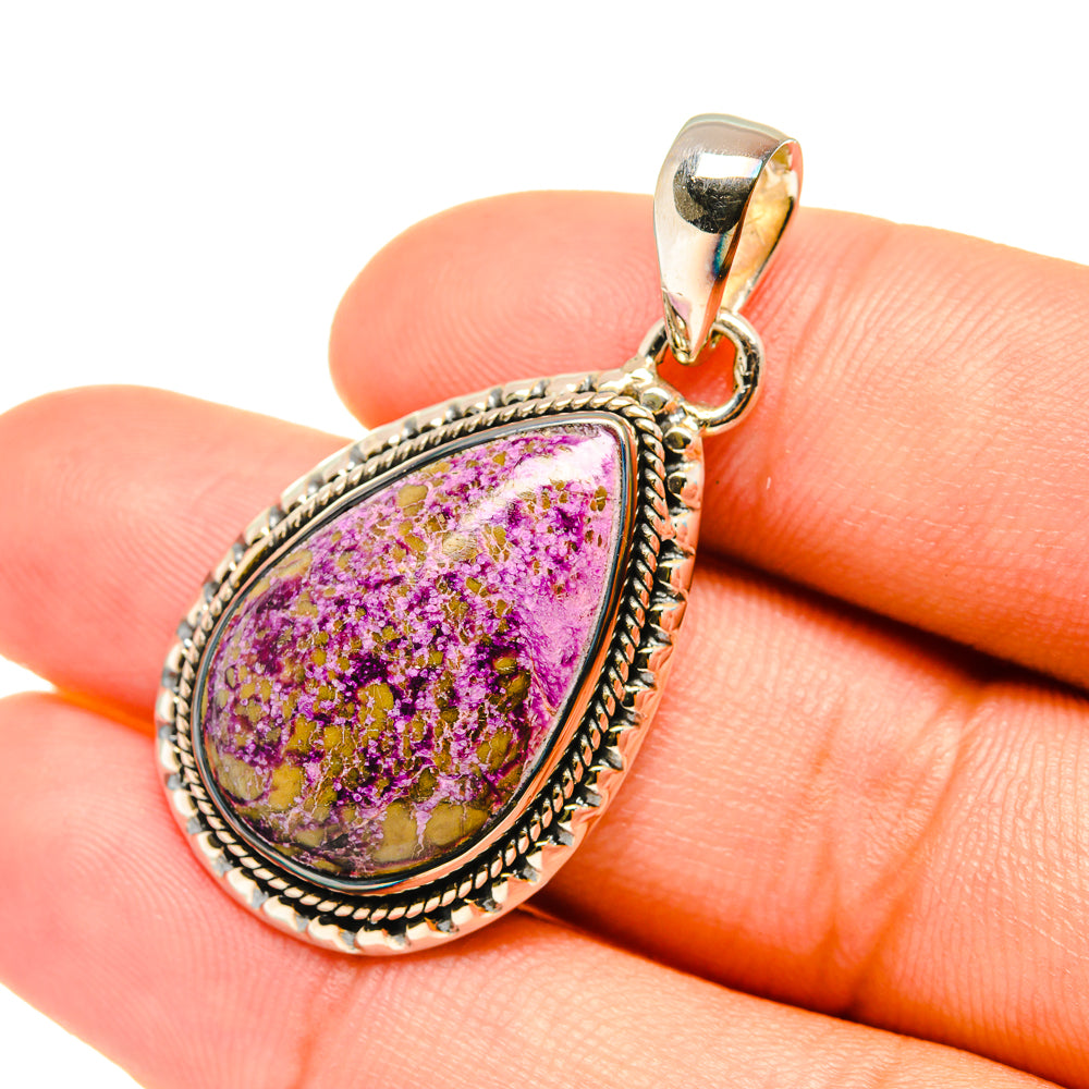 Stichtite Pendants handcrafted by Anasilvercos - PD6998
