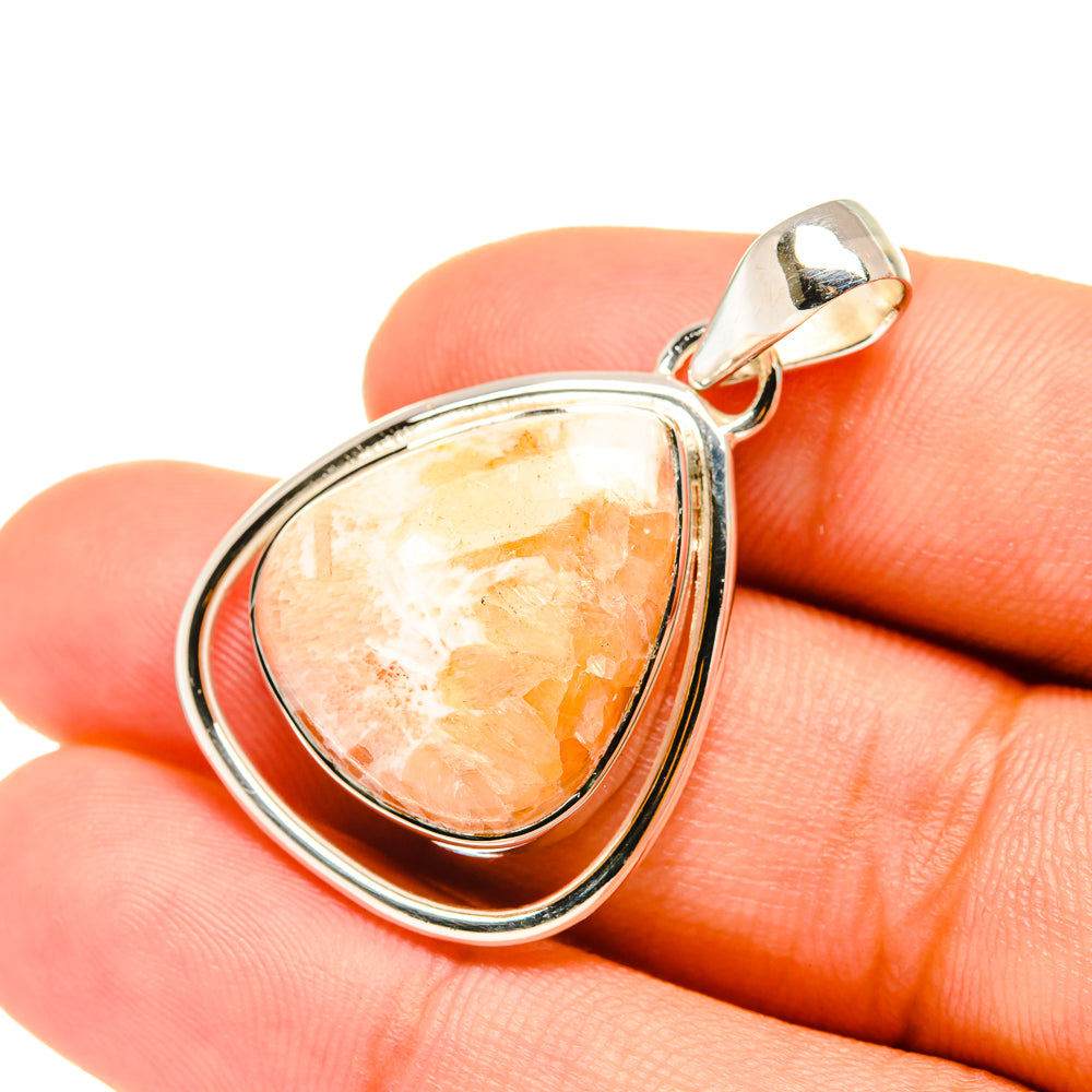 Scolecite Pendants handcrafted by Anasilvercos - PD7004