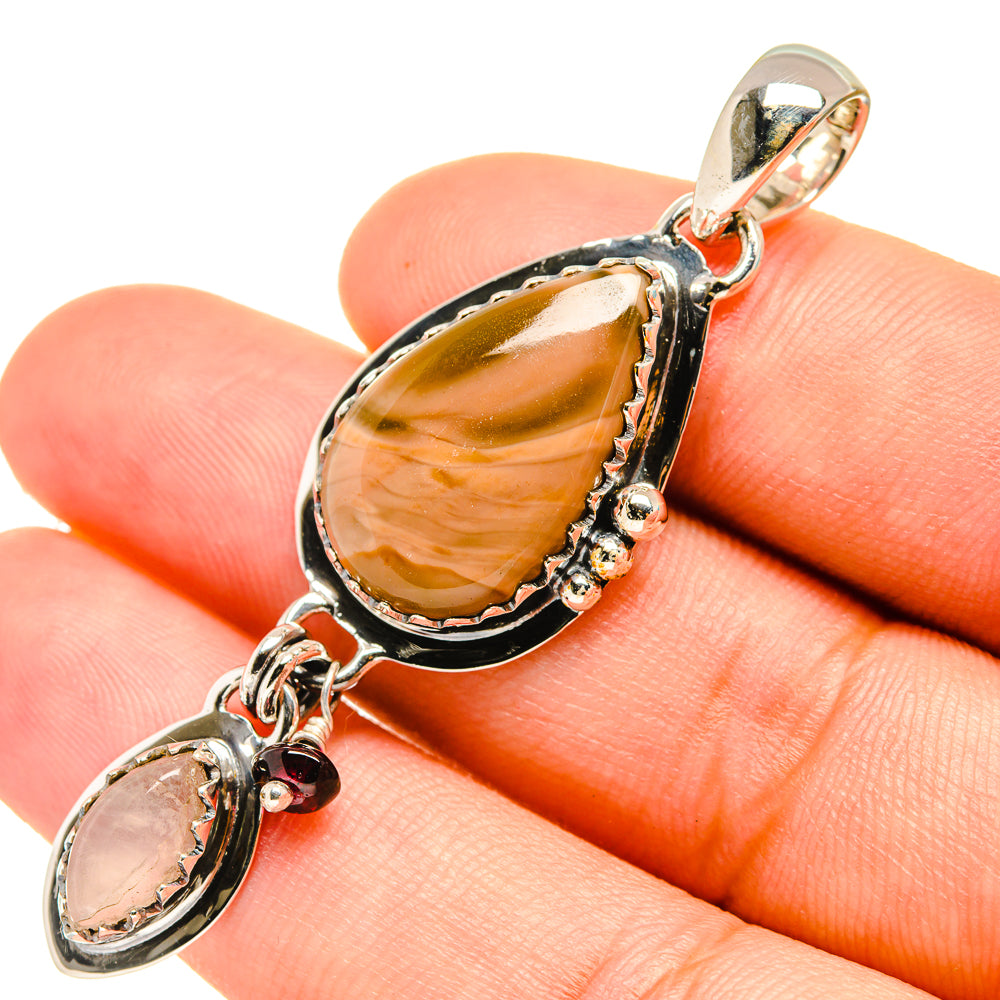 Imperial Jasper Pendants handcrafted by Anasilvercos - PD7061