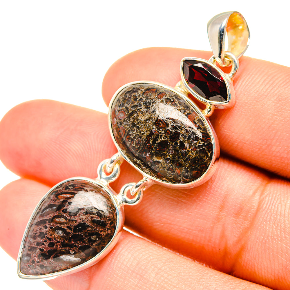 Dinosaur Bone Pendants handcrafted by Anasilvercos - PD7062