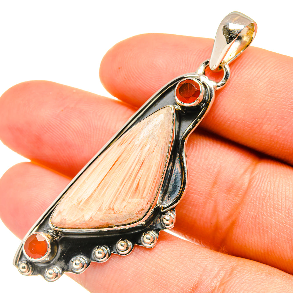 Scolecite Pendants handcrafted by Anasilvercos - PD7077