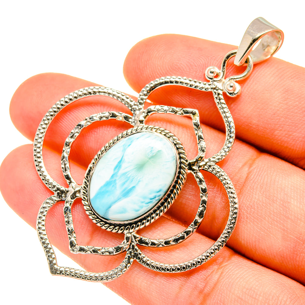 Larimar Pendants handcrafted by Anasilvercos - PD7099