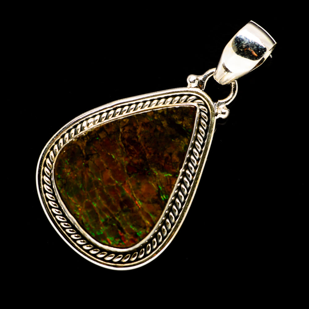 Ammolite Pendants handcrafted by Anasilvercos - PD713196