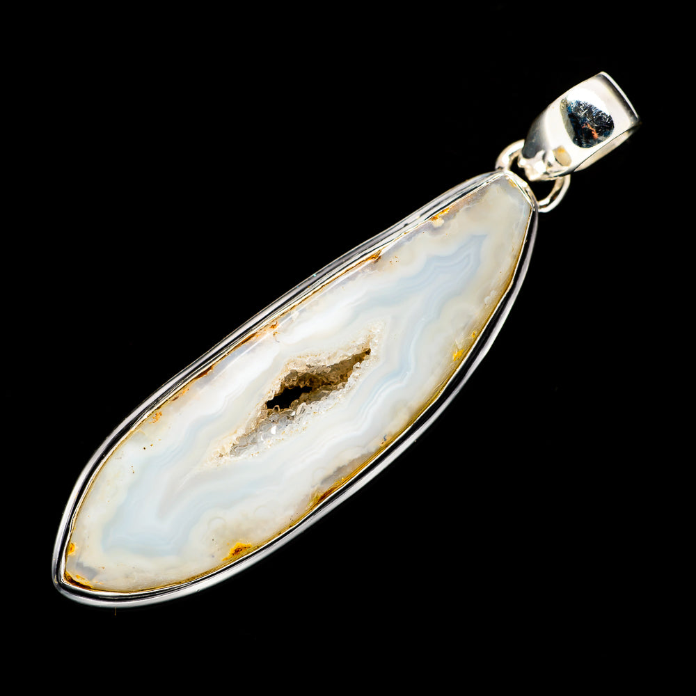 Coconut Geode Druzy Pendants handcrafted by Anasilvercos - PD714825