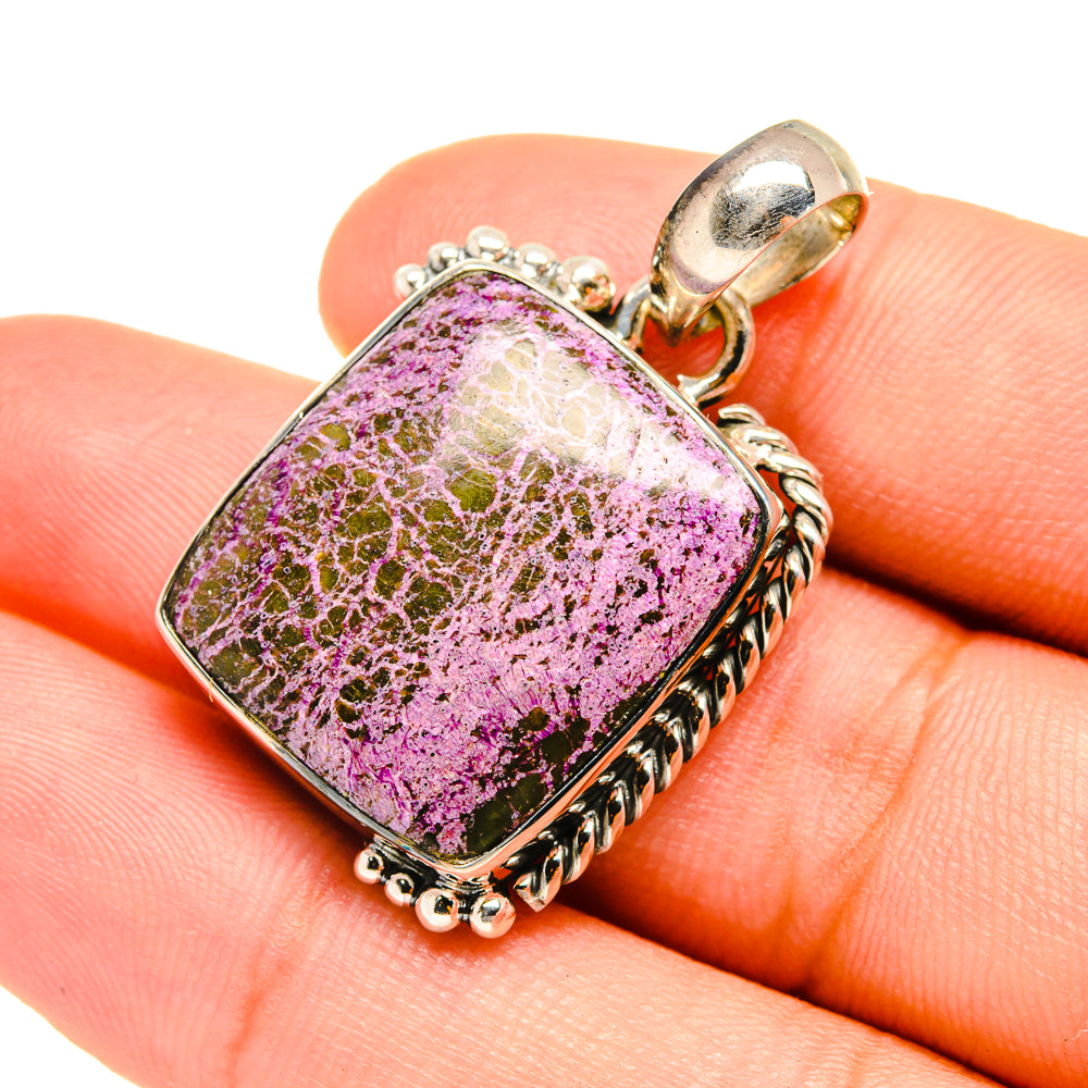 Stichtite Pendants handcrafted by Anasilvercos - PD7157