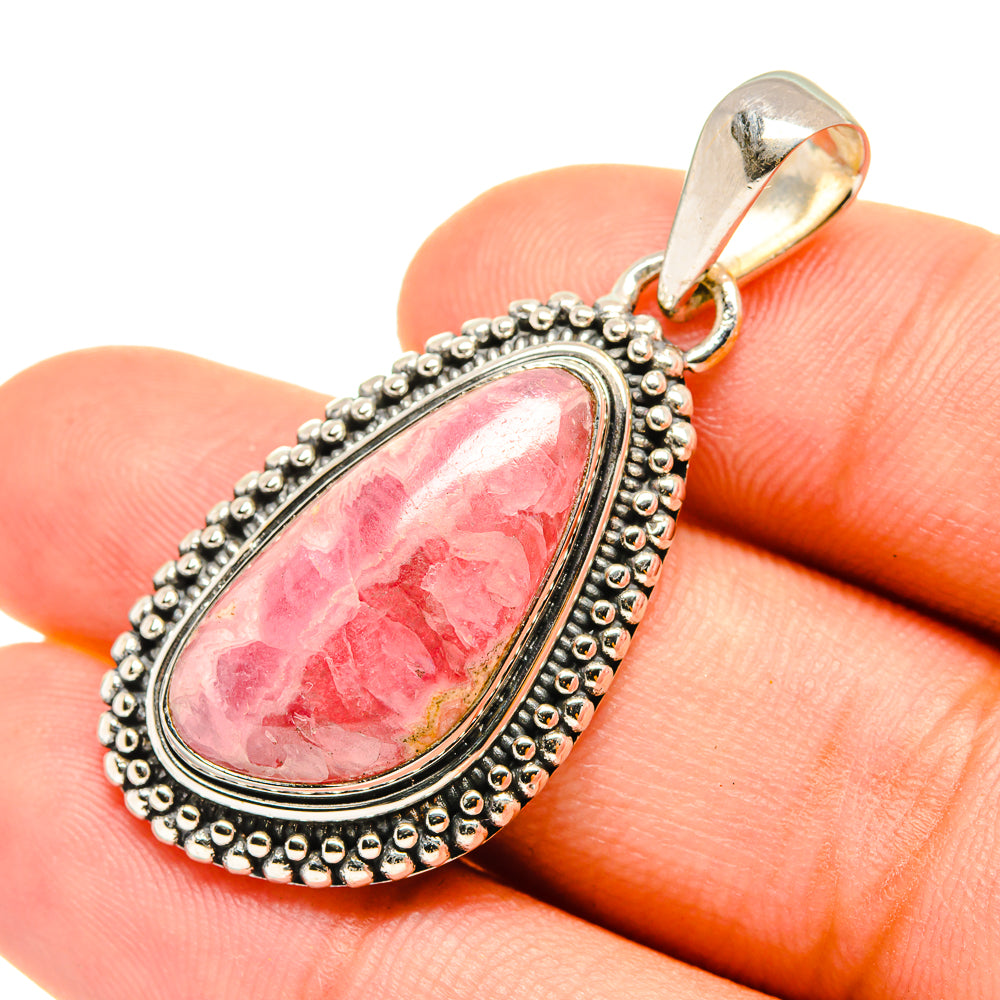 Rhodochrosite Pendants handcrafted by Anasilvercos - PD7169
