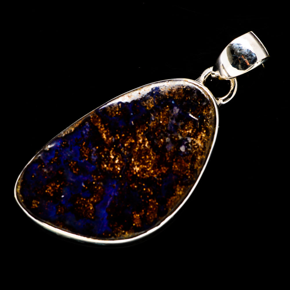 Boulder Opal Pendants handcrafted by Anasilvercos - PD718385