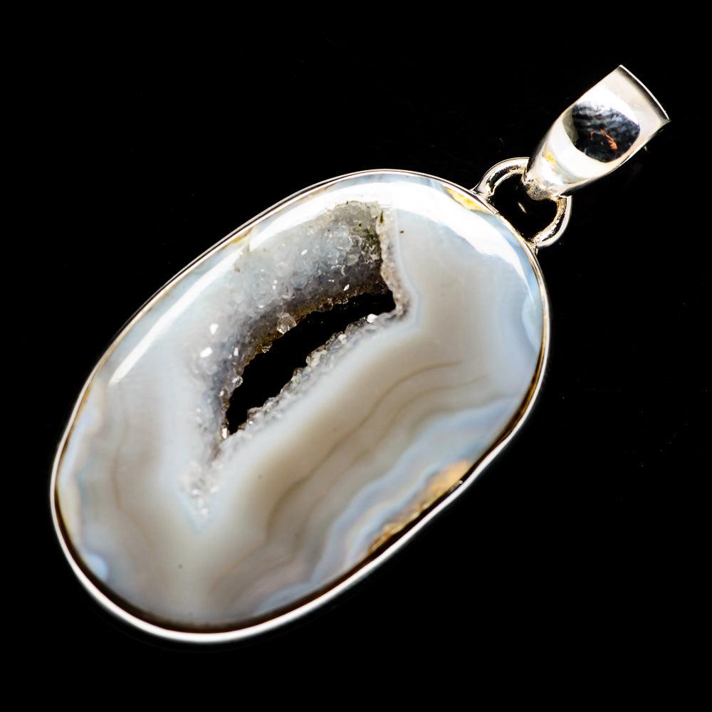 Coconut Geode Druzy Pendants handcrafted by Anasilvercos - PD720385