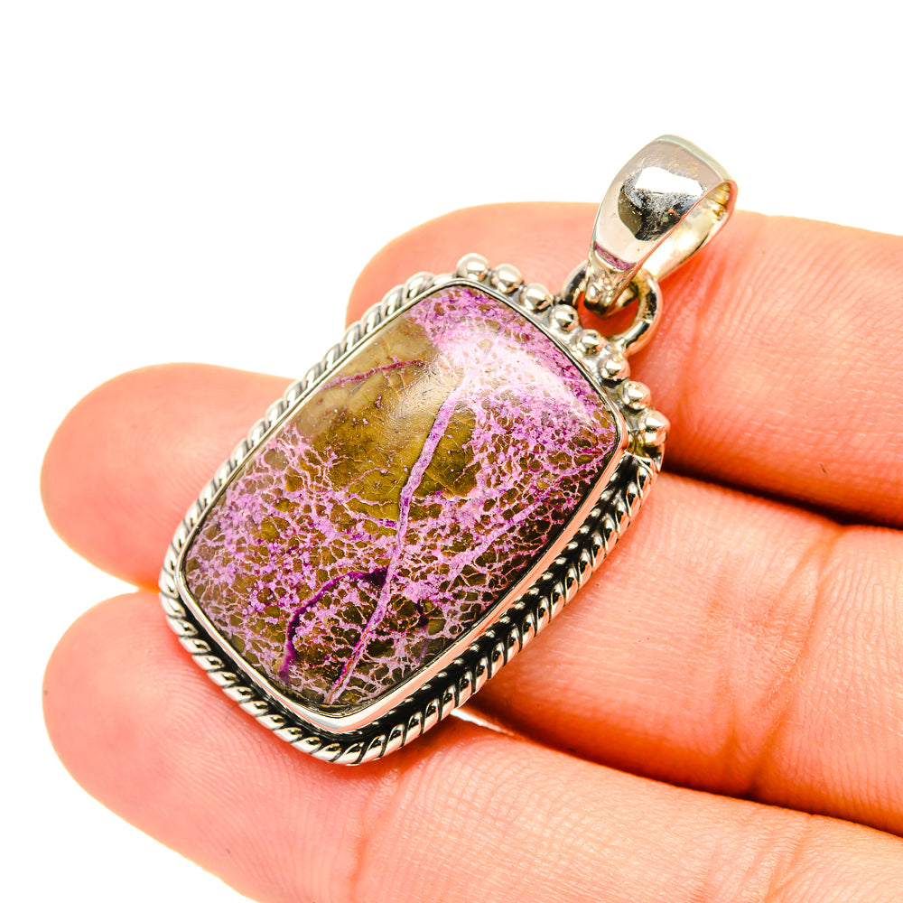 Stichtite Pendants handcrafted by Anasilvercos - PD7206