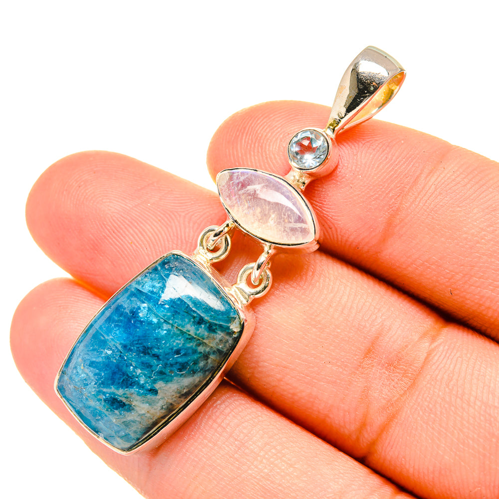 Apatite Pendants handcrafted by Anasilvercos - PD7214