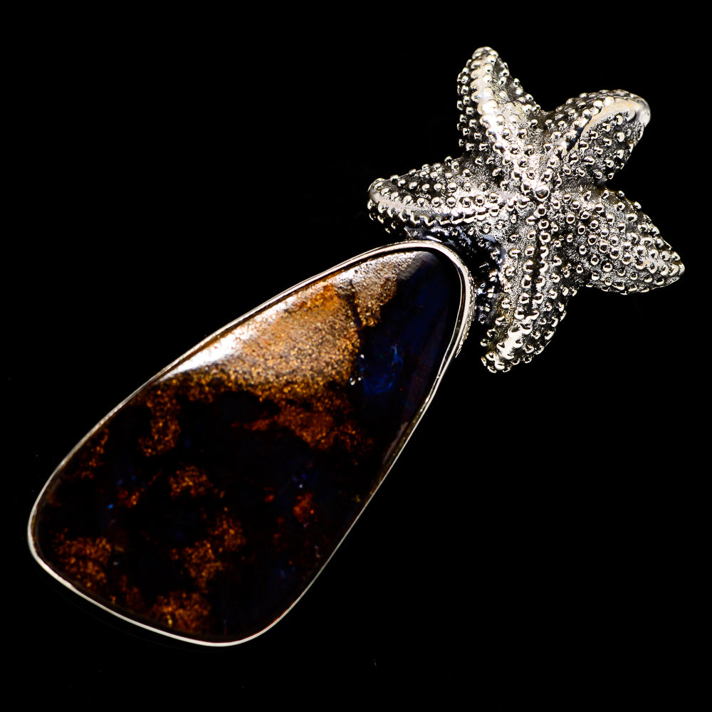 Boulder Opal Pendants handcrafted by Anasilvercos - PD723774